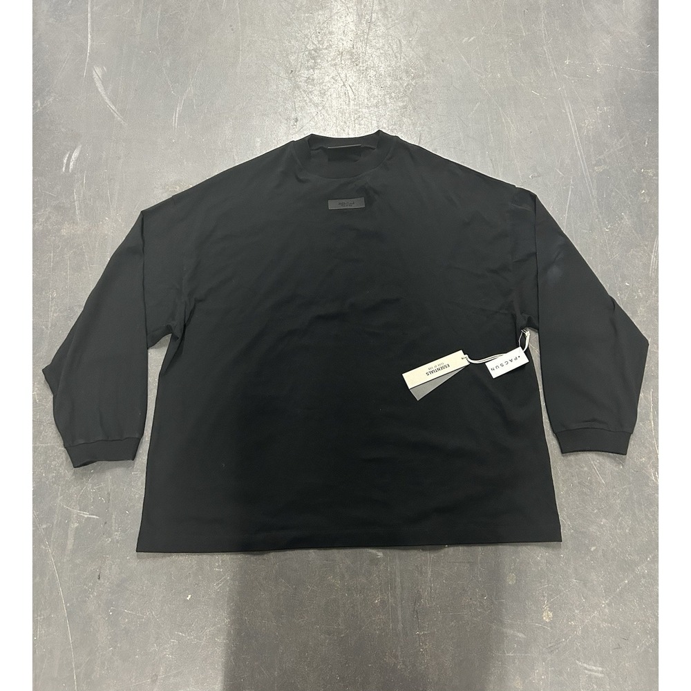 Fear of God Black Long Sleeve Tee
